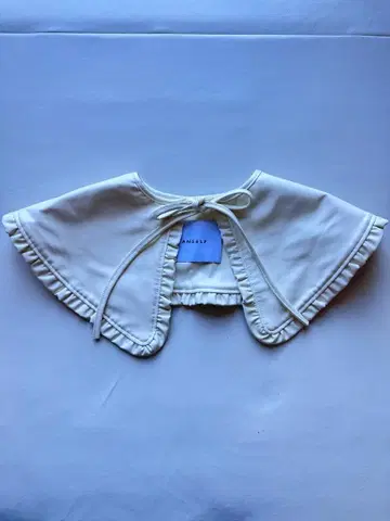 SANSELF 프릴 탈부착 카라 아이보리