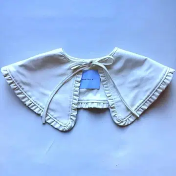 SANSELF 프릴 탈부착 카라 아이보리