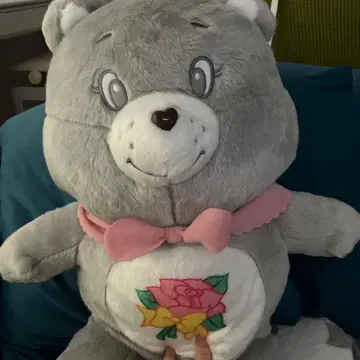 케어베어 BIG 봉제 인형 그레이