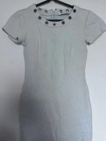 GUESS 스카이블루 미니 원피스