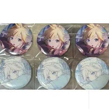 프로세카 카가미네 렌 글리터 캔뱃지