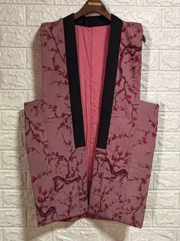 벚꽃 패턴 핑크 계열 도테라