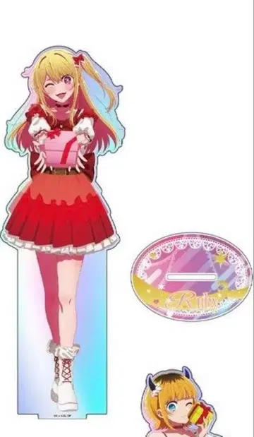 [최애의 아이] TOKYU PLAZA 메가 아크릴 스탠드 호시노 루비