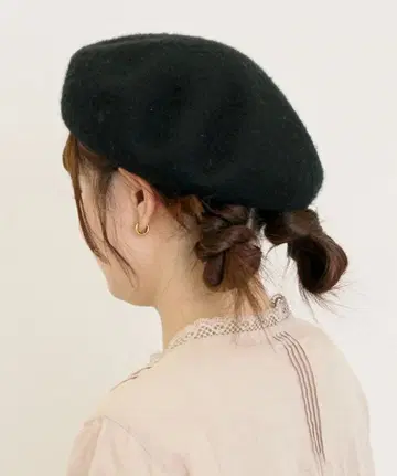 Samansa Mos2 [탈취 효과] 바스크 베레모 블랙 택 포함 새상품