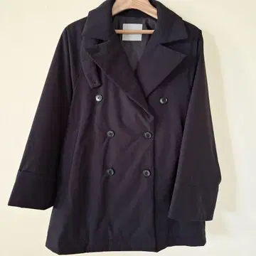 앙피로 충전솜 라이트 코트 M 사이즈 블랙