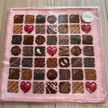 미개봉 새상품 페이러 [ 코프레도 쇼콜라 ] 손수건 핑크