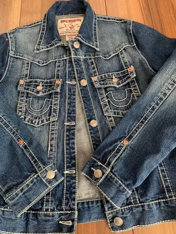 트루 릴리전 데님 자켓 M