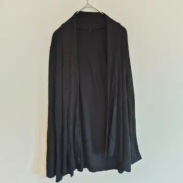 블랙 가디건 긴팔 겉옷 루즈핏