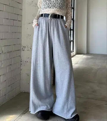 PAGEBOY 사이드 루즈 우라케 팬츠 스웨트 팬츠