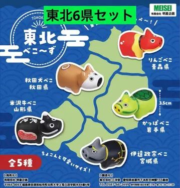 도호쿠 베코즈 5개 컴프 세트 + 이와키 하와이안