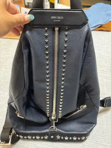 JIMMY CHOO 스터드 백팩