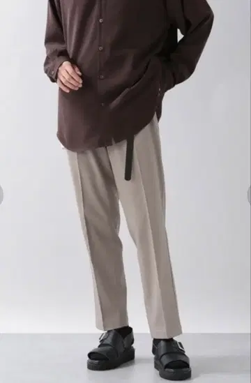 [ RAGEBLUE ] TR 스트레치/내로우 테이퍼드 슬랙스 팬츠