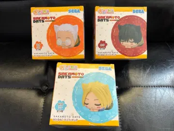 SAKAMOTODAYS 낮잠 미니 피규어 3종 컴플리트