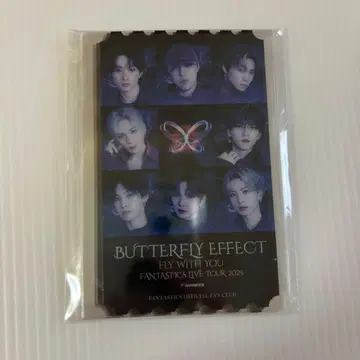 FANTASTICS 클리어 픽쳐 카드 9장 세트 BE