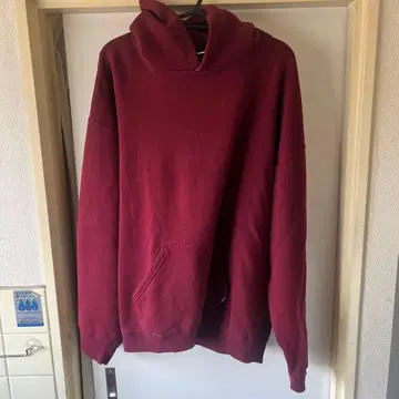 RUSSELL ATHLETIC 버건디 XXL 후드티