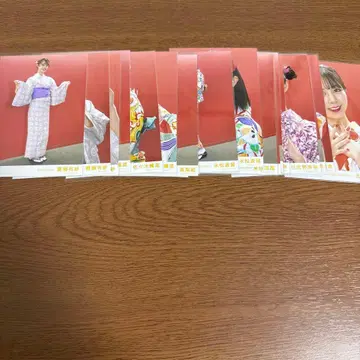 라프 x 라프 라 브로마이드 기모노 의상 풀 컴프