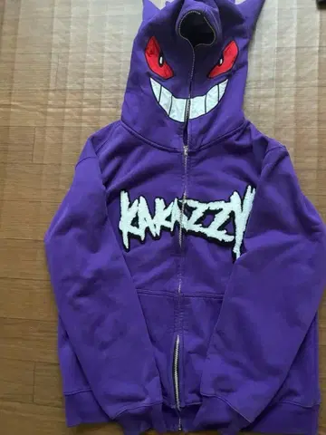 kakazzy Gengar 후드 부착 후드티 L 사이즈