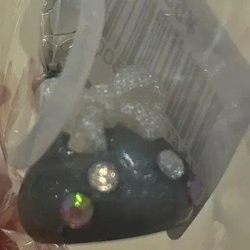 [미개봉 새상품] 블랙 펄 호페짱 메지루시 액세서리 산호석