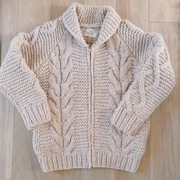 ungrid 카우친 케이블 니트