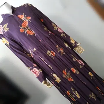 [ 미사용품 ] 긴팔 롱 원피스 M