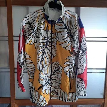 adidas 몬스테라 패턴 자켓