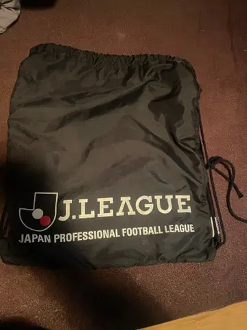 J.LEAGUE 냅색 백팩 블랙 J리그