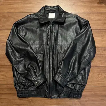 FREAKS STORE 인조 가죽 블루종 M 사이즈