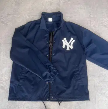 뉴욕 양키스 나일론 자켓 L 네이비
