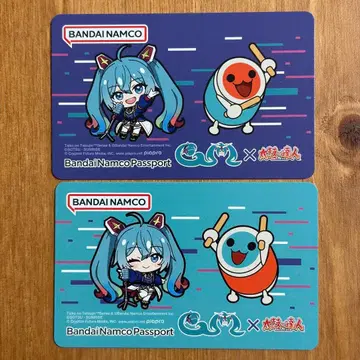 하츠네 미쿠 x 건담 x 태고의 달인 바나패스포트