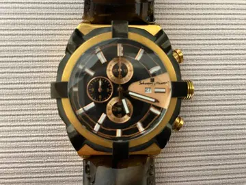 [ 작동품 ] 살바토레마라 손목시계 GD-SM1000 쿼츠 퍼플