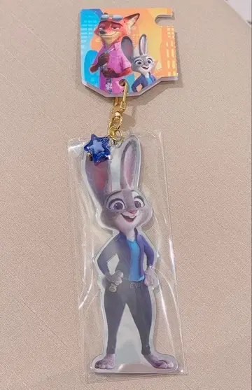 주토피아 아크릴 키링 키체인 주디