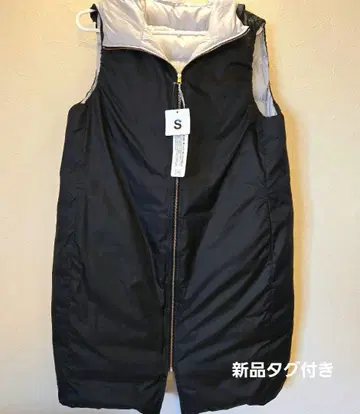 [ 새상품 택 포함 ] 후드티 포함 리버서블 다운 베스트