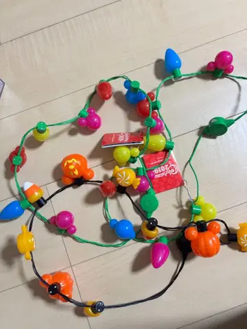 새상품 디즈니 리조트 크리스마스 할로윈 일루미네이션 3개 세트