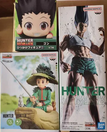 HUNTER x HUNTER 곤 피규어 3개 세트