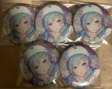 프로세카 글리터 캔뱃지 물방울