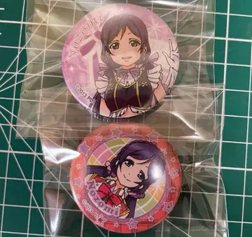 러브 라이브 토죠 노조미 캔뱃지 3rd 레어  노브라