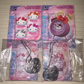 산리오 시크릿 참 & 카드 2종 세트