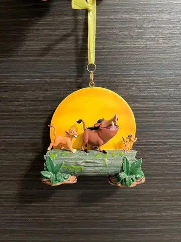 디즈니 라이온킹 하쿠나마타타 선셋 피규어