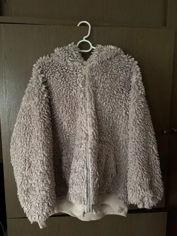 젤라또피케 gelato place 후드 부착 보아 자켓 보라색