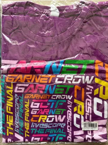 GARNET CROW 라이브 셔츠