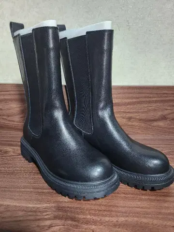 블랙 사이드 고어 부츠