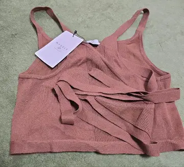 브라운 뷔스티에 F 사이즈