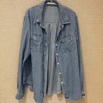 GERUS.D.RISE 데님 셔츠