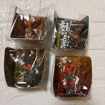 [ 익명 배송 ] 세리아 봉황 기린 풍신 뇌신 4점 피규어 컬렉션