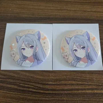 니지산지 원냥days vol.2 금박 캔뱃지 히구치 카에데