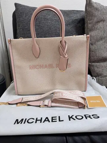MICHAEL KORS 베이지 토트백