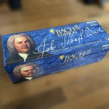 [ 희귀 레어 ] 바흐 전집 BACH EDITION 155장 CD 박스