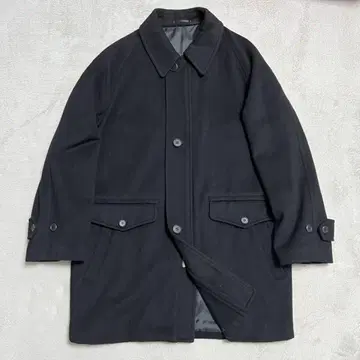 캐시미어 혼방 고급 ATHLETA 스텐카라 코트 새상품급 R-8359