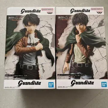 진격의 거인 Grandista 엘렌 예거 리바이 2종 세트