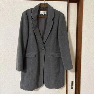 허니즈 그레이 체스터 코트